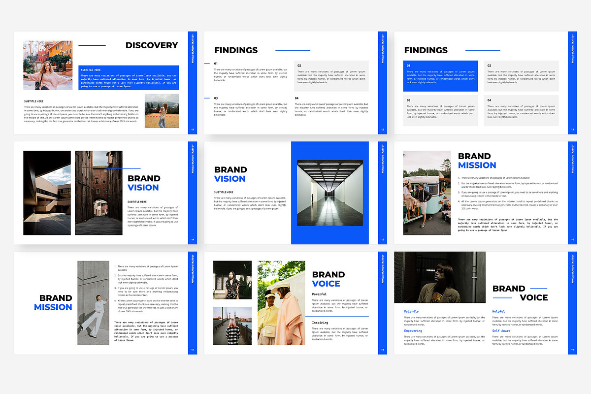 PUNCA / 2 in 1 Brand Package, a Presentation Template by Gaize (Photo 6 of 17)