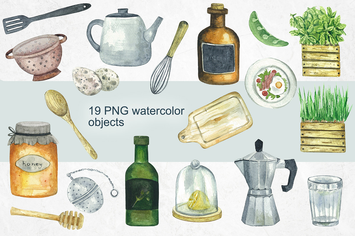 Kitchen little things, a Food Illustration by Nastilustra (Photo 2 of 3)