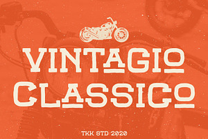 Vintagio Classico - Vintage Font