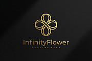 Infinity Loop Flower Luxury Logo, a Branding & Logo Template by yopie (Thumbnail 1 of 6)