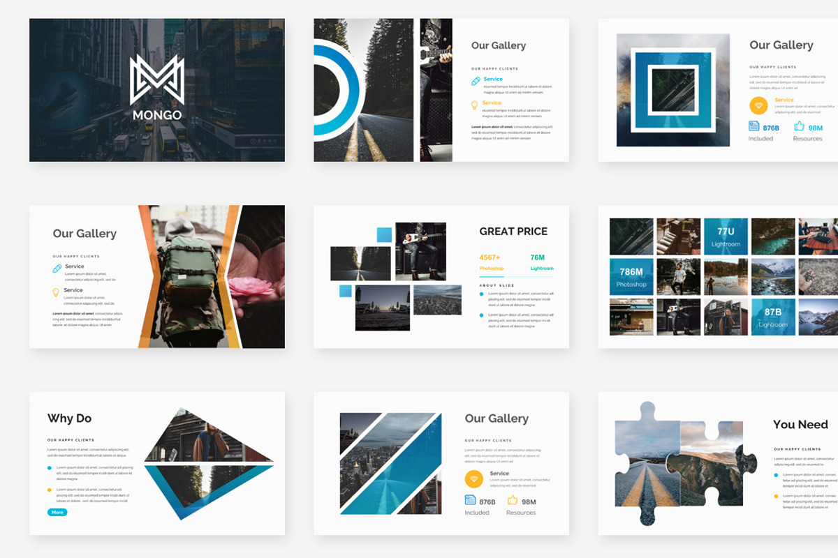 Project Status Powerpoint Bundle, a Presentation Template by One Percent Studio (Photo 15 of 34)