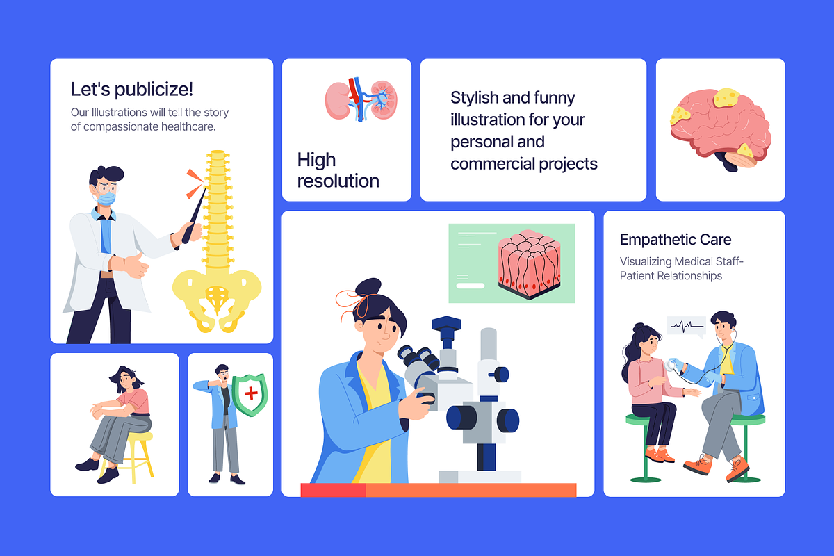 Animated Medical Illustrations, a Healthcare Illustration by Prosymbols (Photo 6 of 11)