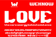 Big Power font, a Sans Serif Font by weknow (Thumbnail 3 of 8)