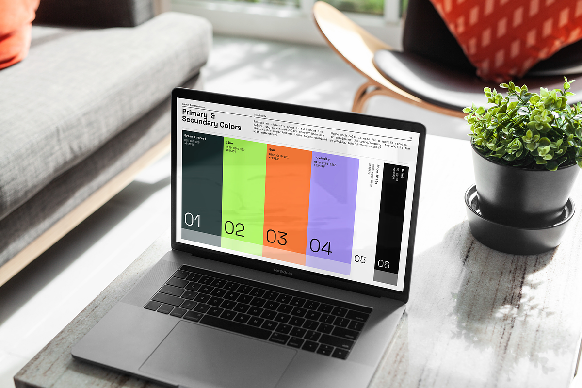 Brand Guidelines Template - Figma, a Presentation Template by Typefool's Shop (Photo 6 of 10)
