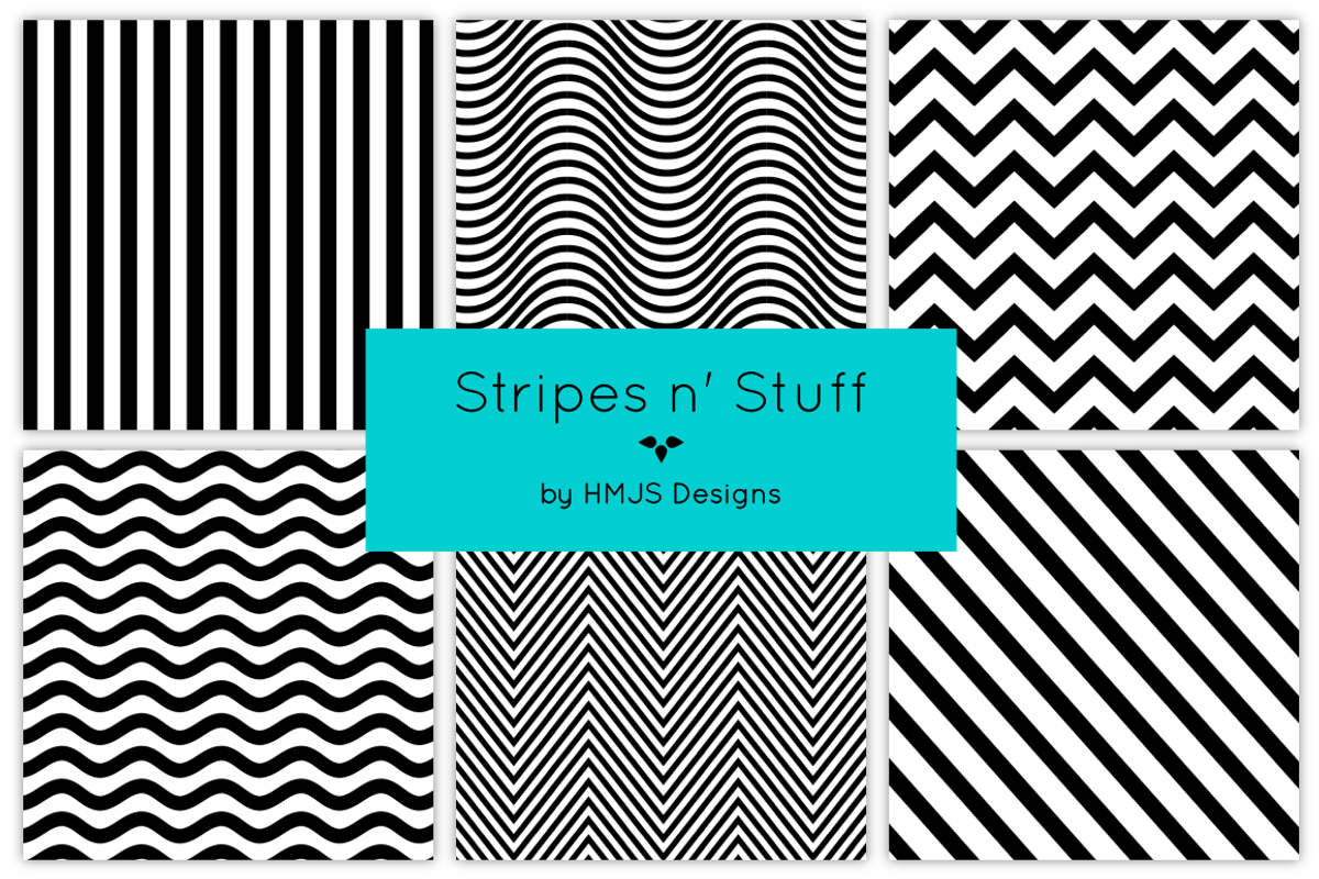 Classic Stripes, a Pattern Graphic by HMJS Designs (Photo 2 of 4)