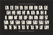 Bohemia - Modern Sans Display Font, a Sans Serif Font by Pian45 Studio (Thumbnail 7 of 8)