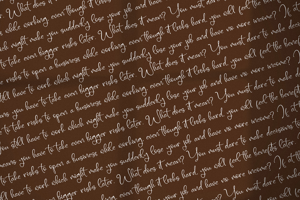 Varellyeen, a Handwritten Font by Integritype Studio (Photo 13 of 15)