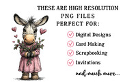 Whimsical Valentine Animals Clipart, an Illustration by OK Design (Thumbnail 6 of 6)
