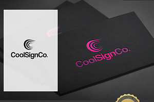 Company Sign Logo Template