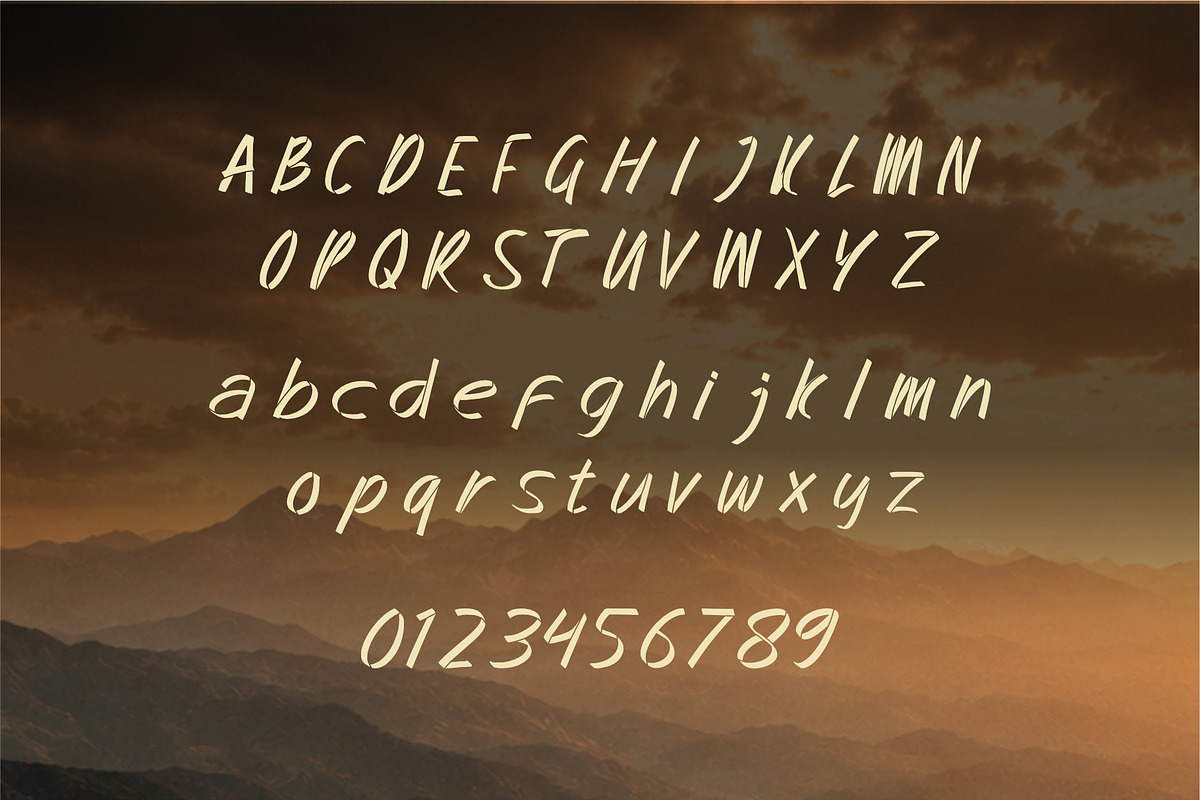 REDESIGN, a Handwritten Font by WAP (Photo 4 of 5)