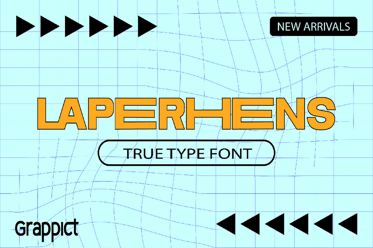 Laperhens Font, a Blackletter Font by Grappict.com (Photo 1 of 5)