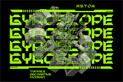 ASTOR - Futuristic Display Font, a Font by Vroz Studio (Thumbnail 4 of 8)