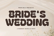 Brides Wedding, a Script Font by FreshTypeINK (Thumbnail 1 of 7)