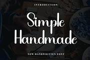 Simple Handmade, a Handwritten Font by InermediaSTUDIO (Thumbnail 1 of 8)