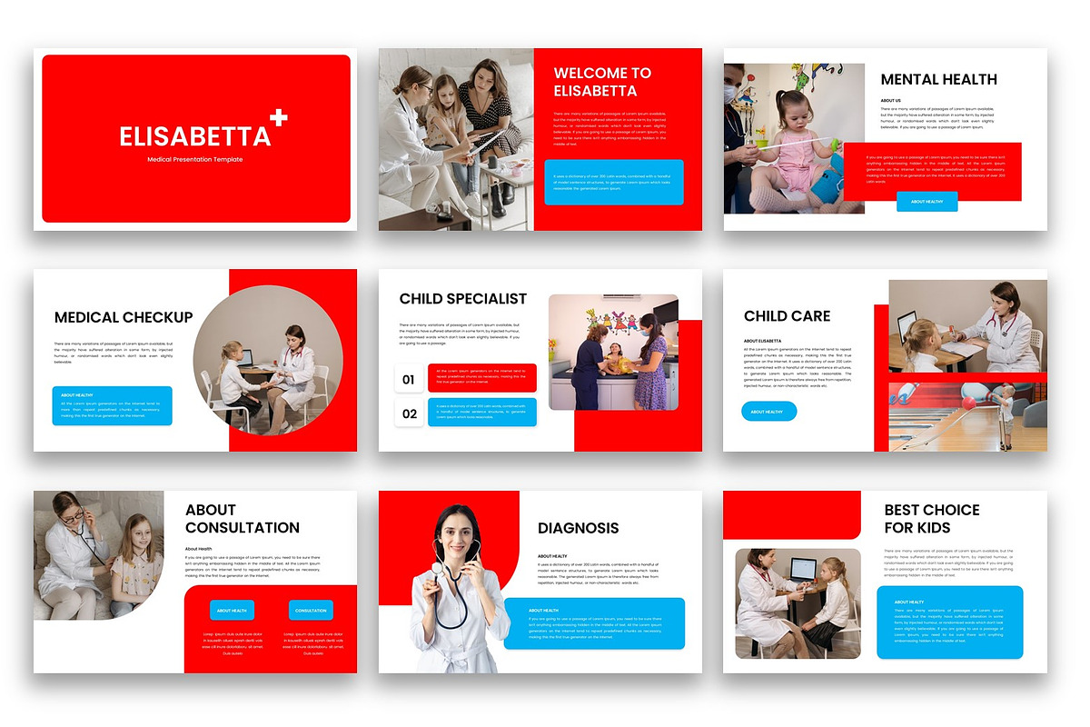 Elisabetta - Medical PowerPoint, a Presentation Template by kreatifreya (Photo 2 of 5)