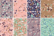 Terrazzo Seamless Patterns, a Pattern Graphic by Pulpixel Design (Thumbnail 9 of 14)