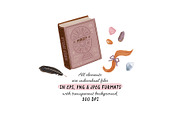 Spiritual Self-Care & Magic Rituals, an Illustration by Ruslana Lubenets (Thumbnail 2 of 14)