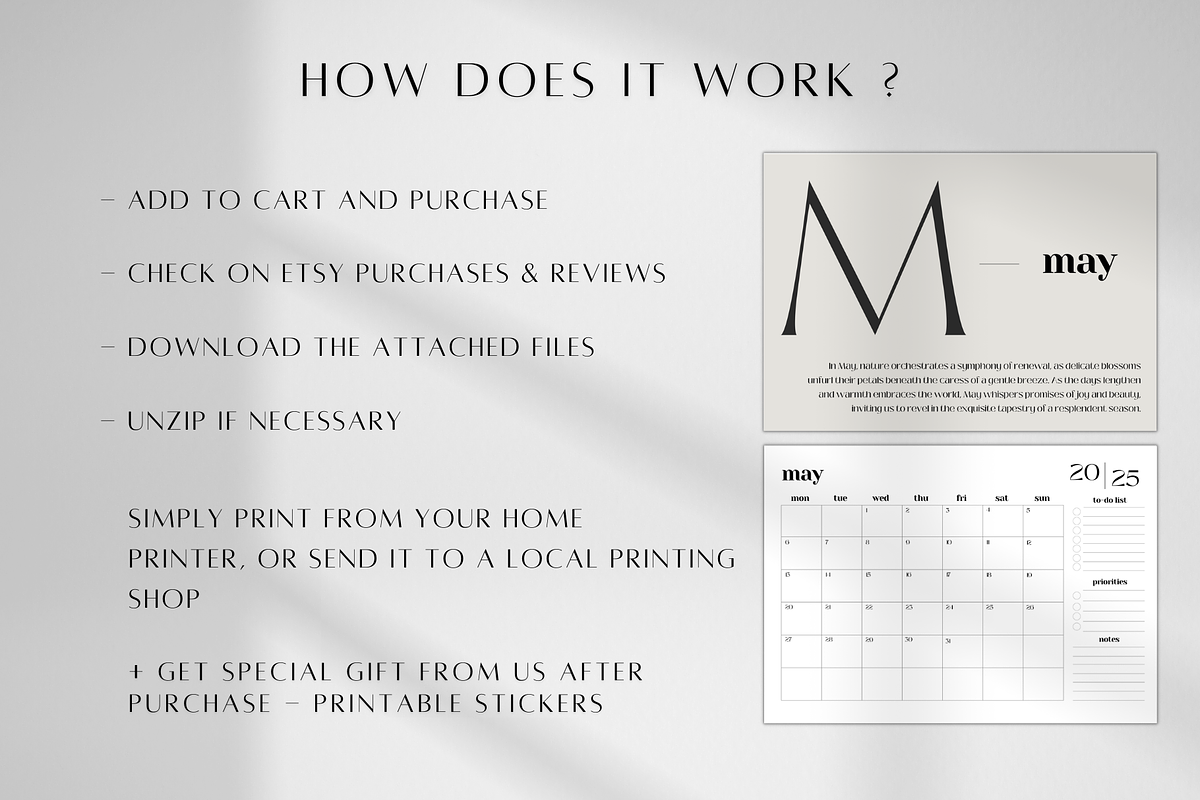 Dated Monthly Planner 2025, a Stationery Template by BRANDcontent (Photo 6 of 6)