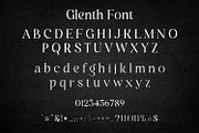 Glenth Elegant Serif Typeface, a Serif Font by OWPictures (Thumbnail 10 of 10)