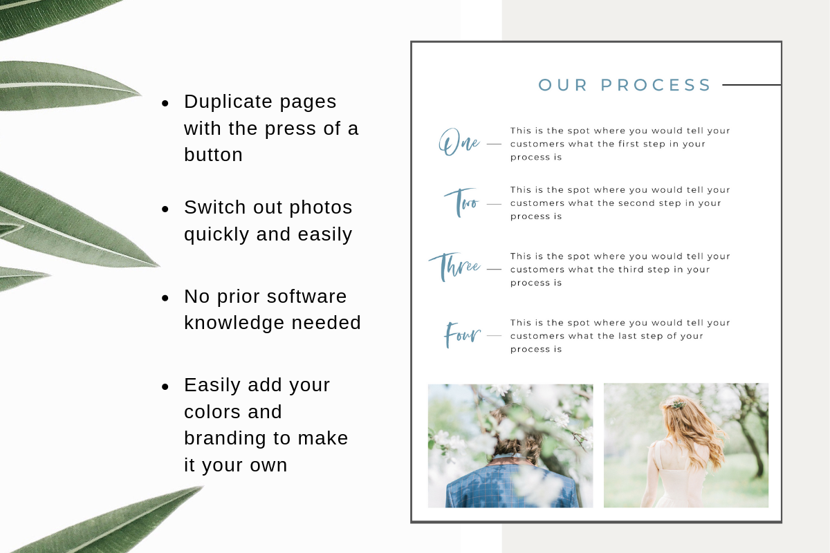 Photography Pricing Guide - CANVA, a Presentation Template by Just Like White Creative (Photo 3 of 5)
