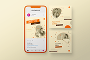 Positive Vibes social Media -018-21, a Graphic by canve (Thumbnail 1 of 2)