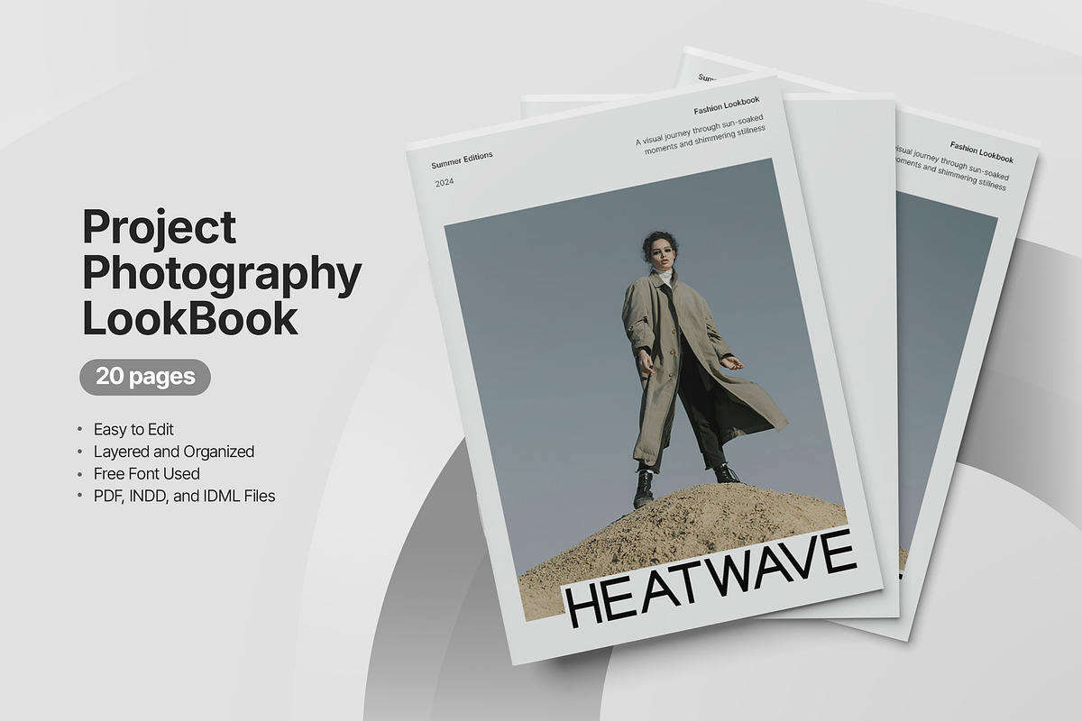 Project Photography Look Book, a Brochure Template by TMint Play (Photo 1 of 8)
