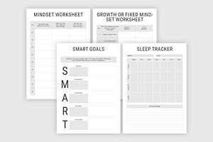 Life Self Help Planners InDesign