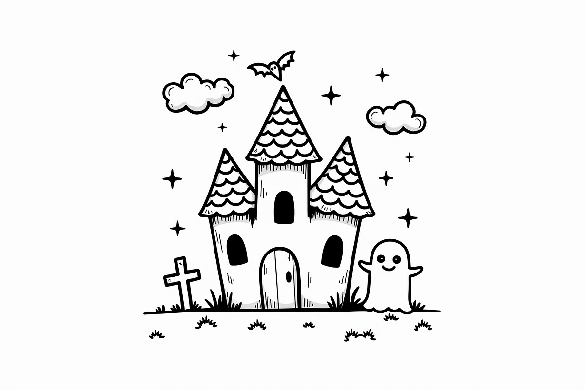 Spooky Halloween Clipart Set, an Illustration by BIPLOB EXPERT (Photo 3 of 26)
