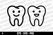 Molar tooth, an Object Illustration by Vectorhight (Thumbnail 3 of 3)
