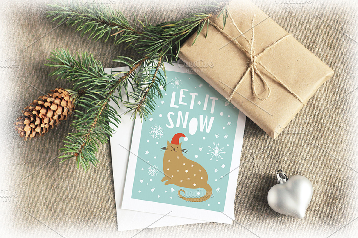 Christmas cards, an Illustration by lenlis (Photo 1 of 5)