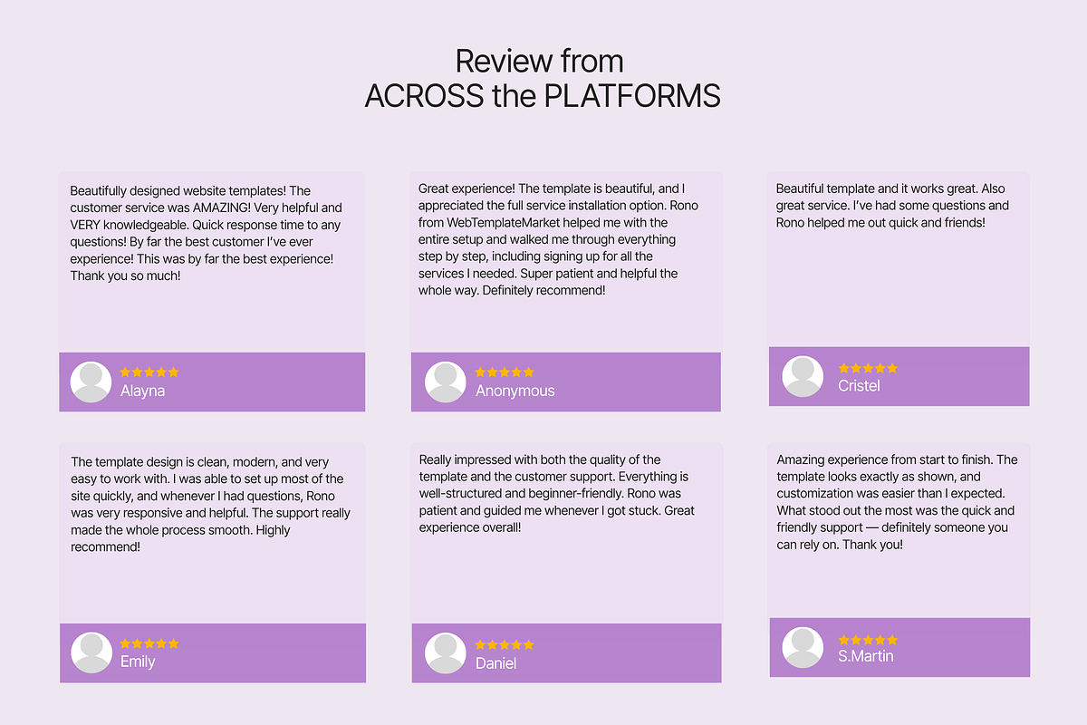 Business Coach WordPress Template, a WordPress Template by Web Template Market (Photo 7 of 9)