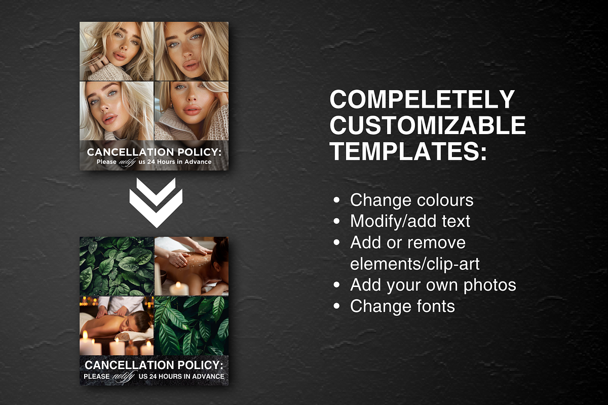 Medspa Social Media Templates Bundle, a Social Media Template by DesignsbyMariaStudio (Photo 3 of 10)