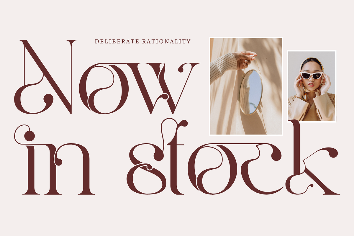 Deliberate Rationality - Modern Font, a Serif Font by 177Studio (Photo 3 of 8)