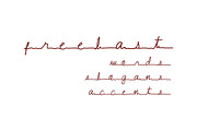 Freelast Font, a Script Font by Fonts & Printables (Thumbnail 4 of 4)