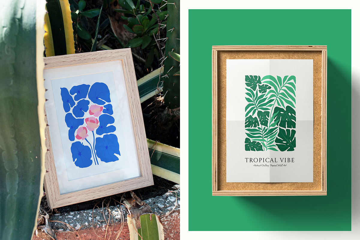 Tropical Flowers | Wall Art Creator, an Object Graphic by Leleka.Store (Photo 6 of 15)