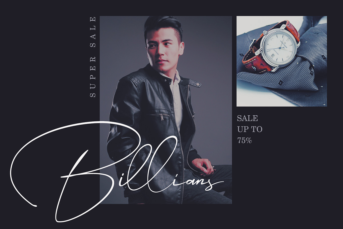 Beckman Demons - Signature Font preview 5