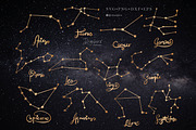 Zodiac Stars Constellation Svg 073, a Graphic by Drawberx (Thumbnail 1 of 9)