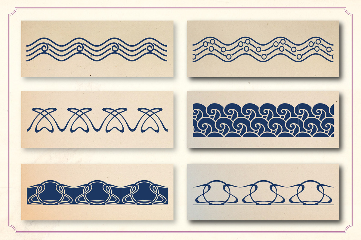 Vintage Art Deco Brushes, a Brush Add-On by Mr Vintage (Photo 2 of 8)