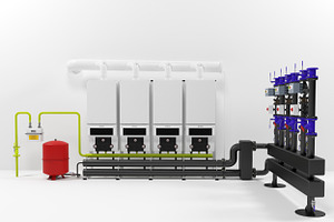 Buderus GB162-100 400kW Heating Set