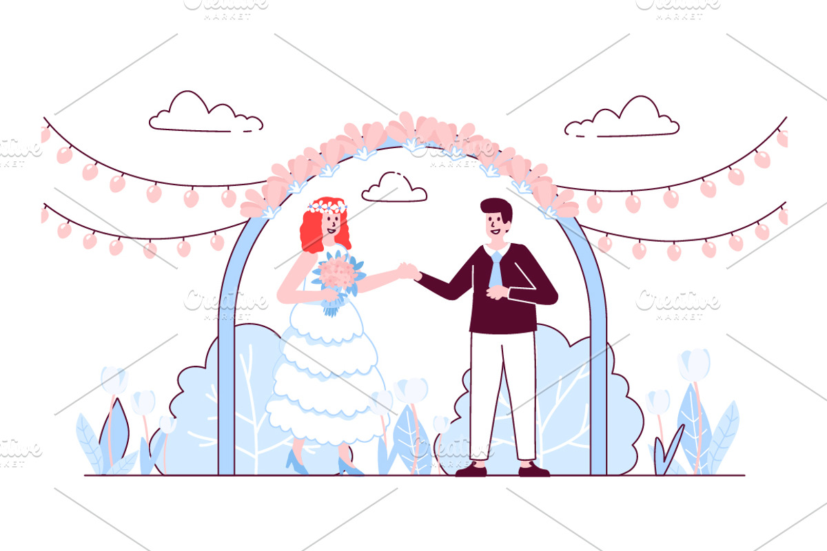 Flat Line Web Illustrations, a Templates & Theme by alexdndz (Photo 8 of 25)