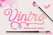 Watercolor - Make it Quick & Easy, a Layer Style Add-On by Creative Media Co (Thumbnail 2 of 5)