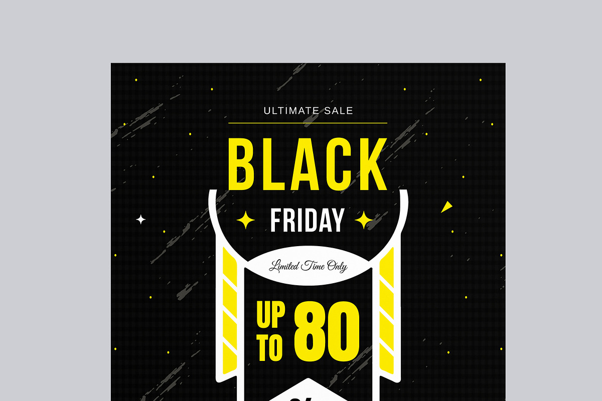 Black Friday Flyer Design, a Flyer Template by MightyDesign (Photo 4 of 8)