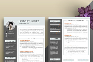 Professional Resume/CV Template.