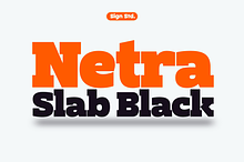 Netra Slab - Black Style