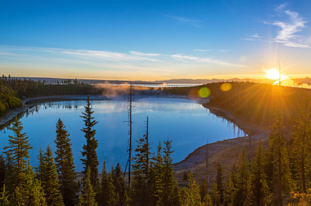 Yellowstone at Sunrise