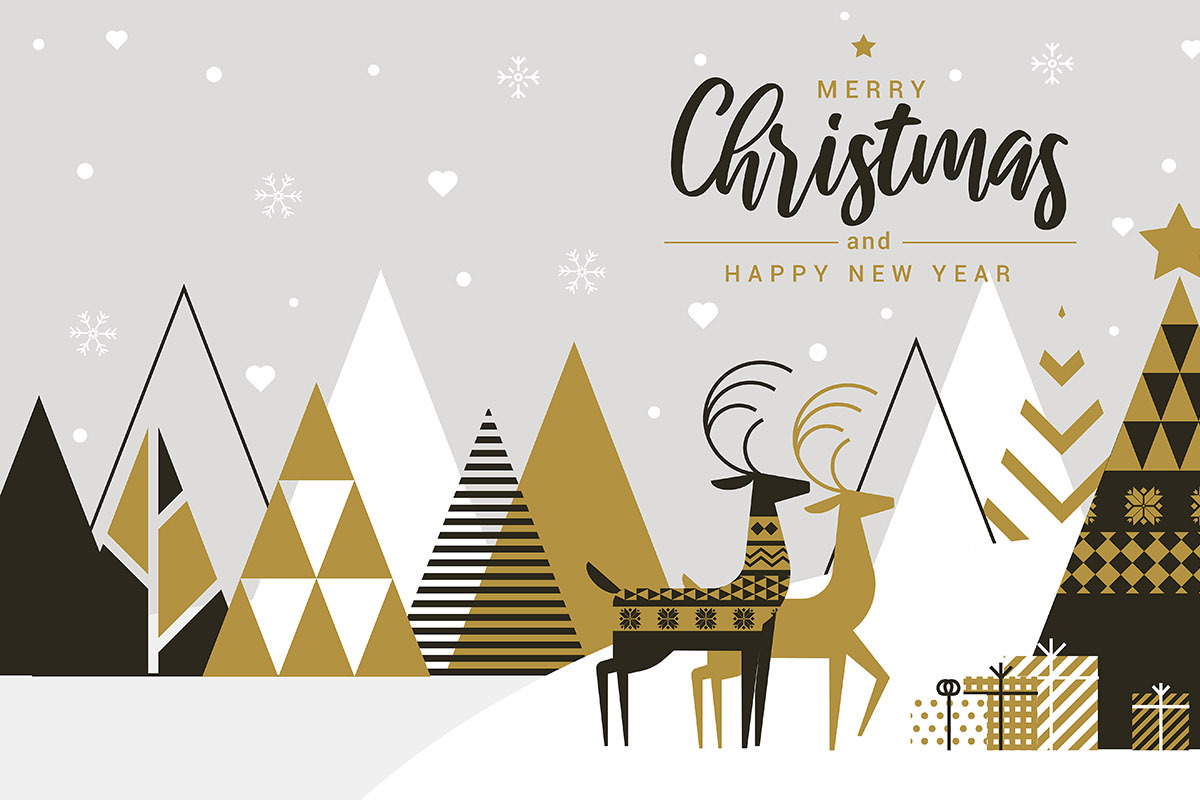 Creative Christmas greeting card, a Decorative Illustration by Creative Graphics (Photo 8 of 9)