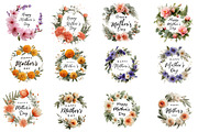 Happy Mother’s Day Birth Flower Clip, an Illustration by Designworld (Thumbnail 5 of 7)