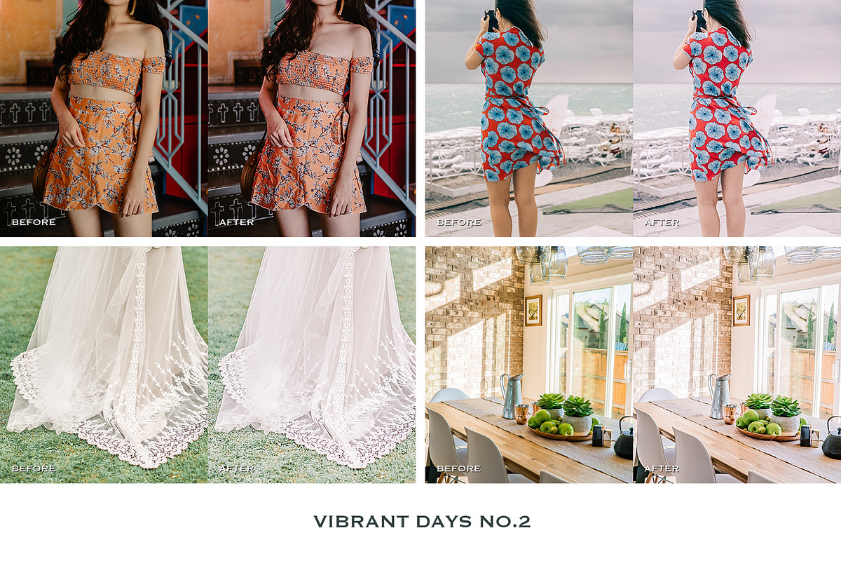 Vibrant Lightroom Presets Mobile, a Preset Add-On by VEER (Photo 8 of 18)