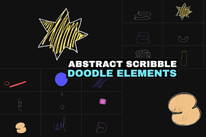 Abstract Doodle Elements | DaVinci, a Templates & Theme by FlashFXbox