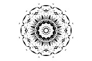 Modern Black and White Mandala Pack, a Decorative Illustration by NJ Himel (Thumbnail 81 of 101)